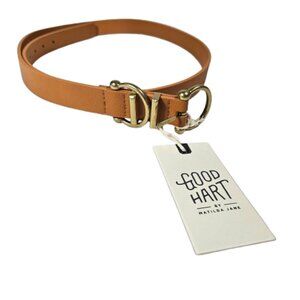 Matilda Jane Good Hart Tan Brown Polyurethane Tan Brown Belt XL/XXL GH03022A